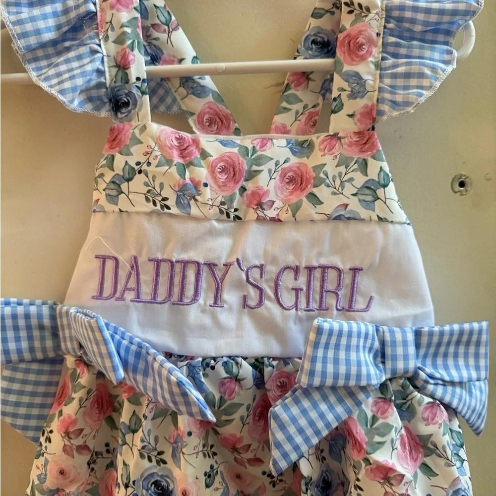 New Daddy’s Girl Bubble Romper